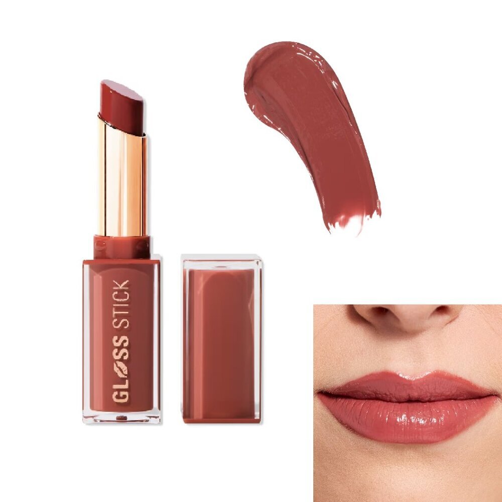 NEW Revolution Toffee Nude Pout Lip Gloss Stick Vegan